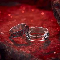 Anime Fate Stay Night Žiedas Juodasis Kardas Šarvai Cosplay Unisex Reguliuojamas Atviras Papuošalai Žiedai Rekvizito Priedai Helovino Dovana resizable