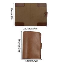 Score Card Holder Golf Golf Track Sheet Yardage Book Cover PU Leather Sports Accessories Portable Scorecard Case Protector ruda