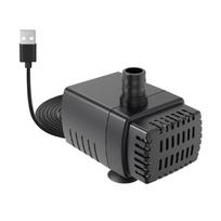 Tylus 5V USB mažas panardinamas vandens siurblys akvariumams su efektyviu dugno siurbimu nuosėdoms pašalinti, užtikrinantis tylų veikimą 1