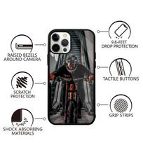 Nuostalus kalnų dviračio telefono dėklas, skirtas iPhone 15,14,13,12,11,Plus,Pro,Max Mini Magsafe magnetinei belaidžio įkrovimo funkcijai iPhone12PRO
