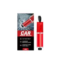 Car Safety Hammer Window Breaker with Seat Belt Cutter Compact Portable Emergency Escape Tool for Vehicle Safety one size balta