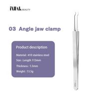 [100% Original] Inhak Professional Acne Clip Straight Tweezers | Diagonal Tweezers | Hook Tweezers 50ml
