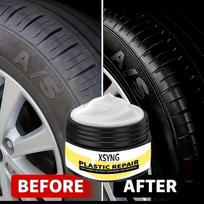 Vehicle plastic rubber repair paste, prevents fading and oxidation, suitable for bright black paste on car body and interior 5 black