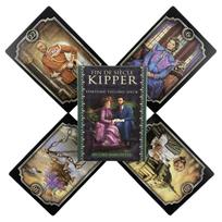 Fin De Siecle Kipper Būrimų Kortų Kaladė Orakulo Kortos Klasikinė Išmintis Būrimo Vizijos Tarot Stalo Žaidimų Kaladė Vakarėlio Leidimas gray