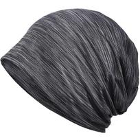 Summer Knit Hat and Refreshing Cooling Gentle on Knit Large Unisex Stripe [Bafup] Men's Cool Feeling, Material, Skin, Sweat-Wicking &