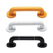 Shower Grab Bar Stainless Steel Inner Bathroom Grab Bar for Bath Tub Bathtub Black orange