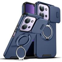 Anti-Drop Shockproof Case for Xiaomi POCO X8 Pro MAX X7 X6 F8 Ultra M8 Pro F7 Lens Protective Phone Bag Funda Poco F7 mėlyna