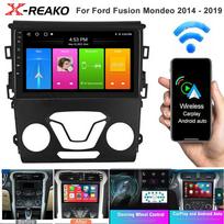 REAKOSOUND automobilinis radijas, skirtas Ford Fusion Mondeo 5 2014–2019 automobiliniam radijo multimedijos vaizdo grotuvas Android Auto Carplay GPS stereo 2Din 4-core 1+32CP