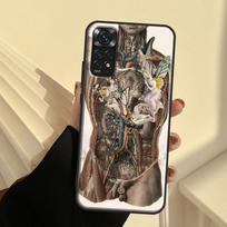 Medicininės žmogaus anatomijos dėklas Xiaomi Redmi Note 11 10 9 8 7 Pro 10S 9S 8T Redmi 10 9A 9C 9T minkštas viršelis Redmi 8