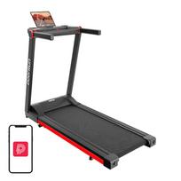 DeerRun A1 Pro Foldable Electric Treadmill (Black and Red), Składana bieżnia elektryczna DeerRun A1 Pro (czarno-czerwona)