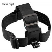 Neslystantis A tipo galvos apdangalas GoPro Hero 5/4/3 - Maži Ant Accessories su Mountain Dog dizainu, Trys guminiai dirželiai Three headbands