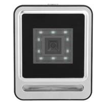 Stacionarus brūkšninio kodo skaitytuvas 1D QR 2D Laisvų rankų darbalaukio brūkšninio kodo skaitytuvas su USB kabeliu LED apšvietimu sidabras