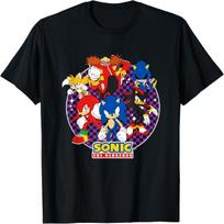 Sonic The Hedgehog Heroes & Villains Epic Portrait T-Shirt S įvairiaspalvis