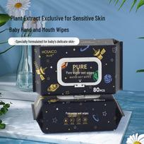 Thickened Infant & Baby Wet Wipes for Hands & Mouth, Portable & Family Packs, Customizable