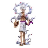 23cm One Piece Anime Pop Monkey D Luffy Veiksmo Figūrėlė Jubiliejinis Modelis Gear 5 Nika Luffy PVC Statulėlė Lėlė Kolekcija Žaislai Dovana gray