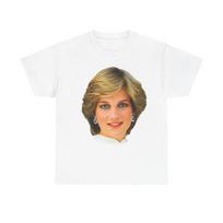 Princess Diana Big Head Unisex Cotton Tee M