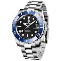 Pagani Design Made in SEIKO NH35 Submariner Automatic Mechanical with Ceramic Dress Stainless Steel Sapphire PAGANI DESIGN Men's Watch, Japan,