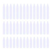 300 Pcs Men's Shirt Pla- Stic Collar Collar Stays Shirt Collar Collar Stiffeners
