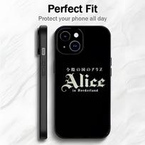 Įtampos kupinas trileris Drama A-Alisa Stebuklų šalyje Dėklas telefonui Dėklas telefonui Minkšta pakuotė Lengvas skirtas iPhone17 16 15 14 13ProMax iphone12promax