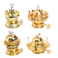 Classical Kerosene Lamp Replacement Burners Head Cotton Wick Aluminum Alloy Construction Compatibles with Oil Lamp Bases