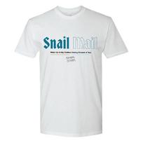 Men's Snail Mail Heat Wave T-shirt Small White XL