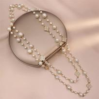 Fashion Four-leaf Clover Necklace Women's Multi-layered Necklace New Arrivalsummeraccessible Luxurysweater Chain
