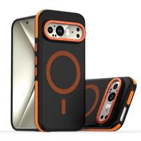 Prabangus, permatomas dėklas, skirtas „Google Pixel 9 Pro XL 5G Magsafe“ magnetinis belaidžio įkrovimo smūgiams atsparus dangtelis, skirtas „Google Pixel 9“ For Pixel 9 9 Pro 5G