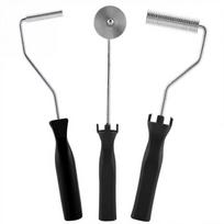 3pcs/set Non-slip Fiberglass Bubble Paddle Tool Multifunctional Laminating Roller  Home Improvement