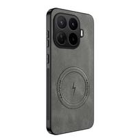 For Xiaomi 17T Pro Vintage Business Phone Case Cover Sheepskin Leather Magnetic Case Xiaomi 17T Wireless Case Xiaomi 17 Pro Max Xiaomi 17T pilka