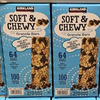 Kirkland Signature Minkšti ir kramtomi granola batonėliai 1,54 kg (Dangaus mėlynumo) One thing