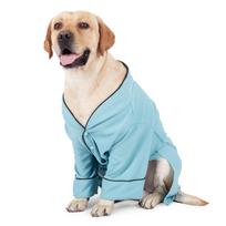 Soft Dog Robe Pajamas Warm Pet Home Clothes Comfortable Dog Nightwear Household Loungewear For Small Medium Large Dogs S