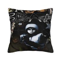 Game Cry Of Fear Pillowcases Vintage Pillow Case For Wedding Party Home Decor Custom Pillow Cover Peach skin 18*18(CM)-1Pcs