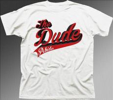 The Dude Big Lebowski white t-shirt 9637 XL