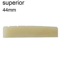 Unbleached Bone Acoustic Classical Guitar Nut Slotted Folk 72/74/76mm DIY And Upper Lower Saddle 43/44/45mm Nuts Slotted Fo H6F8