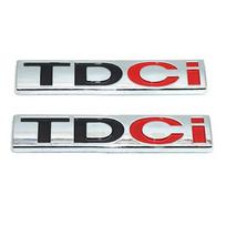1Pcs TDCI Logo Sticker Car Trunk Fender Emblem Badge Decoration Sticker Decal sidabras