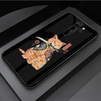 Japanese art Tempered Glass Phone Case For Redmi Note 5 6 7 8 Pro Note8T Note9S Redmi8 9 Cover Shell Redmi Note 6