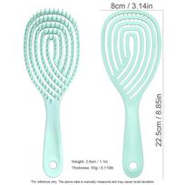 Scalp Massage Combs Hollow Out Hair Brush Hair Styling Detangler Fast Blow Drying Detangling Tool Wet Dry Curly Hair