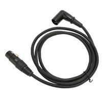 XLR Sound Cable Right Angle Male to Female Silver Plated 3 Pin XLR Microphone Cord for Speaker