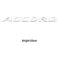 1 vnt. ABS Automobilio Logotipo Ženkliuko Lipdukas Bagažinės Šoninės Sparno Emblema Sparnuotės Lipdukas Accord Automobilio Stiliui Split Bright Silver