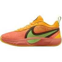 Nike Giannis Freak 6 Anti Slip Wear Resistant Low Top Children's Basketball Shoes Orange Yellow Sneakers FQ7378-601 40