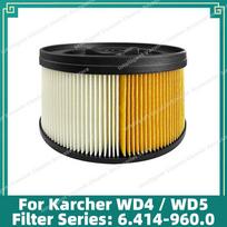 Filter Fit for Karcher WD4 / WD5 / WD4.200 / WD5.200M / WD 5.400 / WD 5.470 / WD 5.600 MP / WD 5.800 eco!ogic 6.414-960 Parts