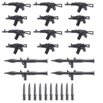 Military Weapon Special Forces RPG Guns Soldier MOC SWAT Mini Action Figures Army Police Parts Model Building Block Bricks Toys