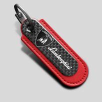 1 vnt. Anglies Pluošto Raktų Pakabukas Kūrybiškas Automobilio Emblemos Raktų Pakabukas Pakabukas Lamborghini Urus Huracan Aventador Premium Automobilių Aksesuarai raudona