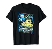 Disney Pixar Cars Guido & Luigi Loud As Thunder T-Shirt_ 2XL