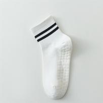 Womens Cotton Yoga Socks Short Cuff Non-Slip Grip Pilates Indoor Fitness US 5-9 balta