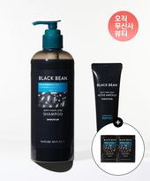 Black Bean Hair Loss Symptom Improvement Shampoo + Intensive Ampoule (520ml + 50ml) Shampoo 20ml
