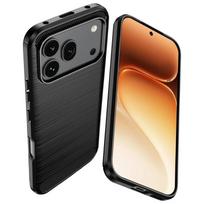 For Honor 600 Pro Cases Carbon Fiber Brushed Soft Phone Case For Honor 600 Pro Soft Silicone Bumper Shockproof Back Cover For Honor 600 juoda