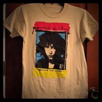 Patti Smith marškinėliai Patti Smith medvilniniai balti unisex marškinėliai S5XL VN2106 S beige