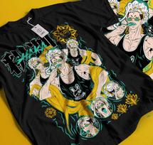 Buda T-shirt Record Of Ragnarok Buddha Anime Horror Fan Gift Girl shirt 267 XXXXL