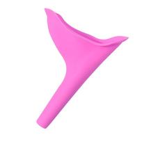 Boxed Silicone Women Urinal Portable Outdoor Travel Camping Hiking Emergency Standing Pee Funnel Personal Hygiene Care Tool XJM white